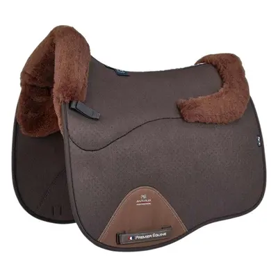 Anti-shock merino wool dressage saddle pad Premier Equine CC Air-Tech Square