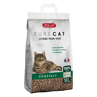 Wood pellet cat litter Zolux