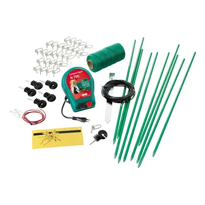 Kit for electric fence with stainless steel metal clips Kerbl (x30)