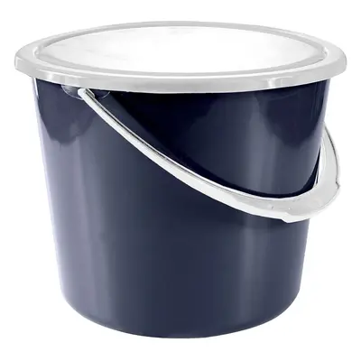 Stable bucket with lid Horze