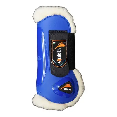 Front horse tendon protector eQuick eLight fluffy