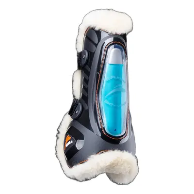 Front horse tendon protector eQuick eShock velcro fluffy