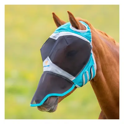 Fine mesh fly mask for horses with holes for ears and nose FlyGuard Pro