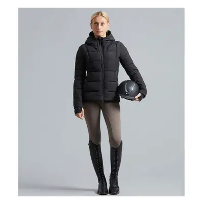 Hooded women's puffer jacket Premier Equine Casella