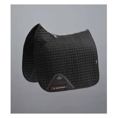 Dressage saddle pad in plain cotton Premier Equine Close Contact