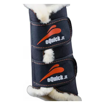 Front horse gaiters eQuick Etraining fluffy