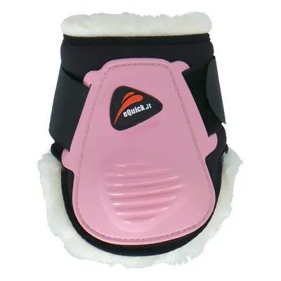 Tendon protector for rear horse eQuick eLight fluffy