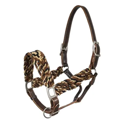 Mohair leather horse halter Pool's Diamond