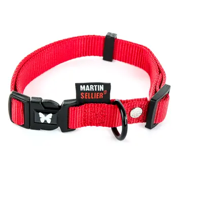 Adjustable nylon dog collar Martin Sellier 25-45/65