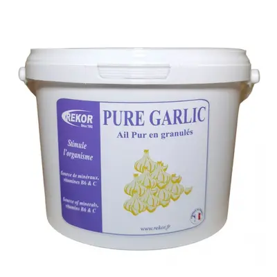 Horse Supplement Garlic Granules Rekor Ail pur