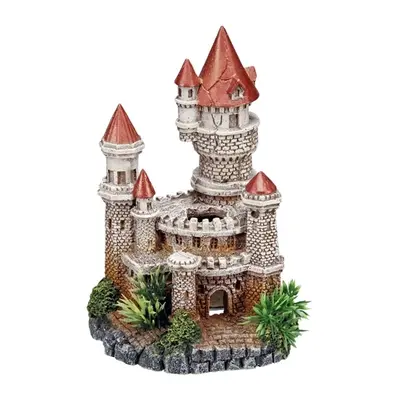 Castle aquarium decoration with plants Nobby Pet