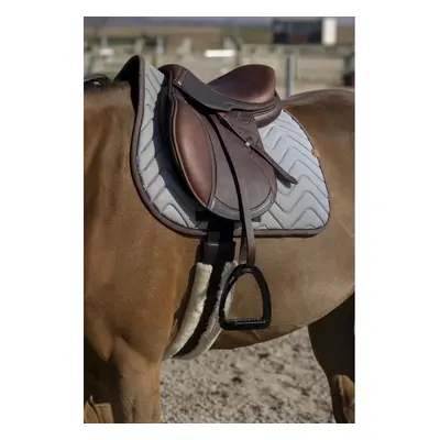 Saddle pad for horses Equithème Tweedytan