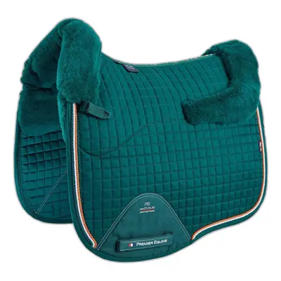 Merino wool dressage saddle pad for horses Premier Equine Capella CC Square