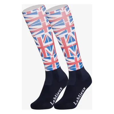 Children's union jack riding socks LeMieux Footsie