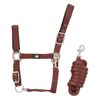 Nylon halter and braided lead rope set for horse Supreme