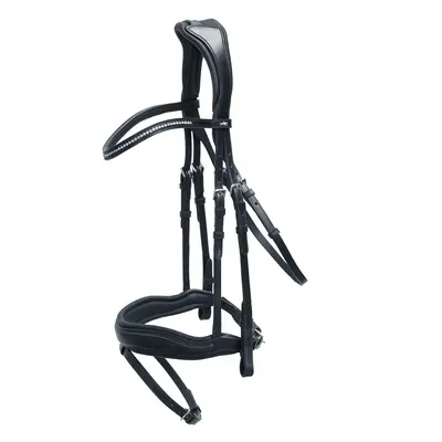 Anatomical riding bridle with combined noseband Schockemöhle Concord