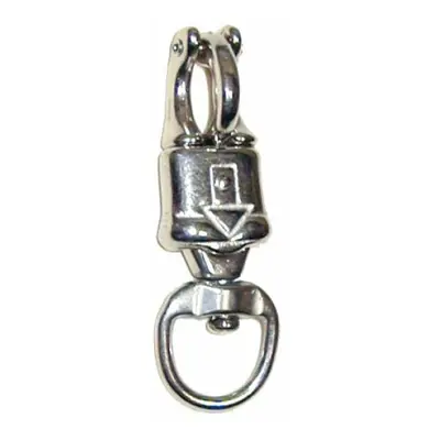 Anti-panic carabiner for horse round room Tattini