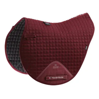 Saddle pad for horses in plain cotton Premier Equine Close Contact X- Country