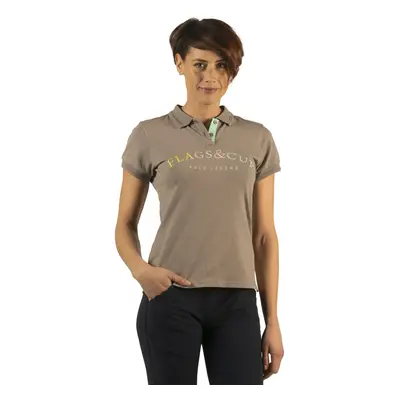 Women's riding Polo shirt Flags&Cup Kalamata