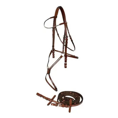 Bridles for horses with cross noseband Horze Valencia