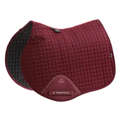 Saddle pad for horses in plain cotton Premier Equine Close Contact GP