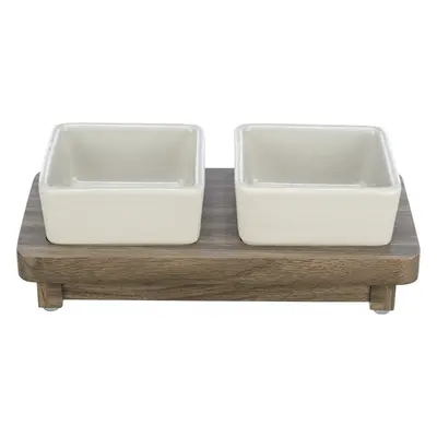 Ceramic/mdf cat bowl Trixie CityStyle