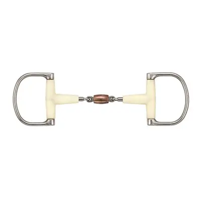 Verdum horse bit with double joint + copper roller Soyo Happy mouth D racing