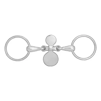 Two-ring snaffle bit Horze Chantilly