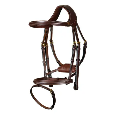 Combined riding bridle and noseband Dy’on Différence