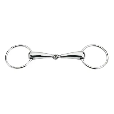 Two-ring snaffle bit with sliding mouthpiece Feeling