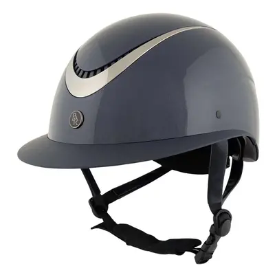 Riding helmet with polo visor BR Equitation Thêta Plus Glossy