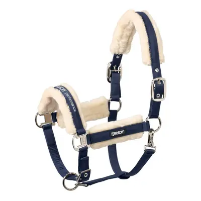 Double pin halter for horse in faux fur Eskadron