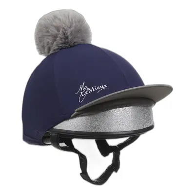 Riding helmet cap with silk pom pom LeMieux