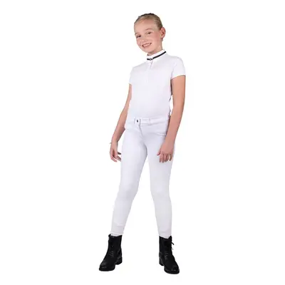 Mid grip riding pants for children QHP Kae