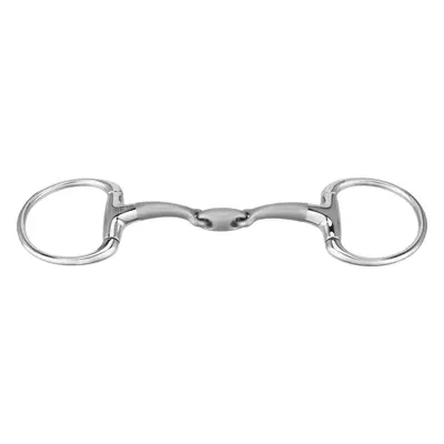 2 ring olive horse bit, double curl Sprenger Satinox