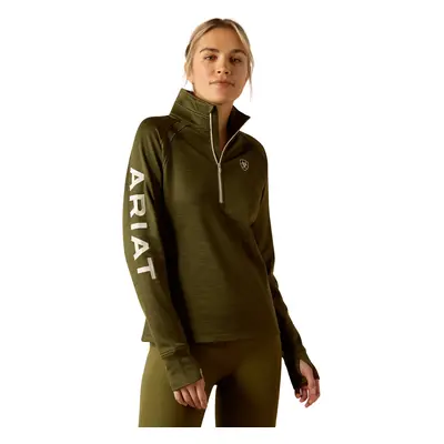 Women's riding sweatshirt 1/2 zip Ariat Tek Team