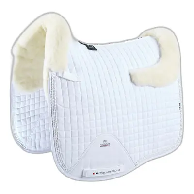 Merino wool dressage saddle pad for horses Premier Equine Capella CC Square