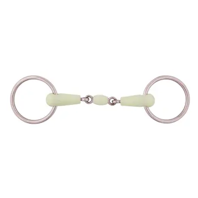 Double stainless steel horse bits BR Equitation Apple Mouth