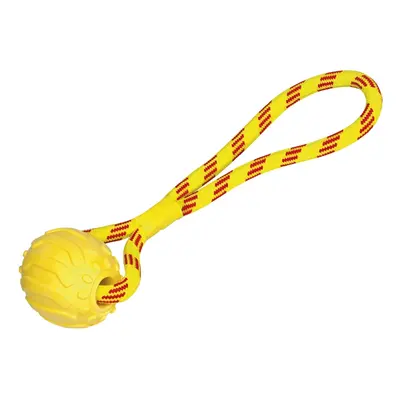 Tpr dog ball with rope Nobby Pet