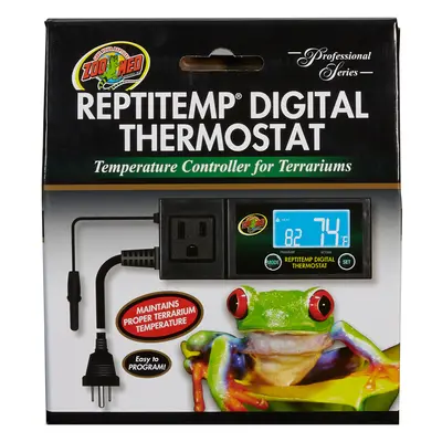 Digital thermostat Zoomed Reptitemp