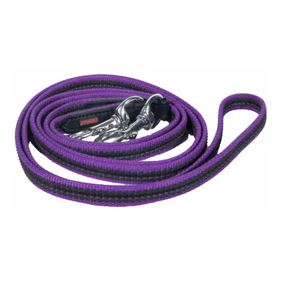 Braided rubber long rein for horses Karlslund