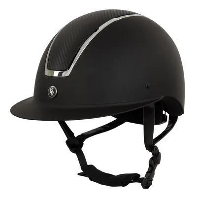 Riding helmet with polo visor BR Equitation Omega Painted