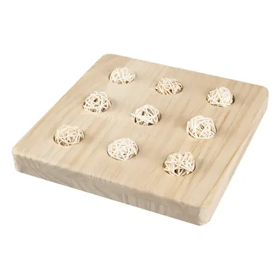 Wooden toy for rodents and rabbits Duvoplus Sniffle `N Snack Puzzle Gus