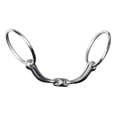 Two-ring snaffle bit with double anatomic break Harry's Horse