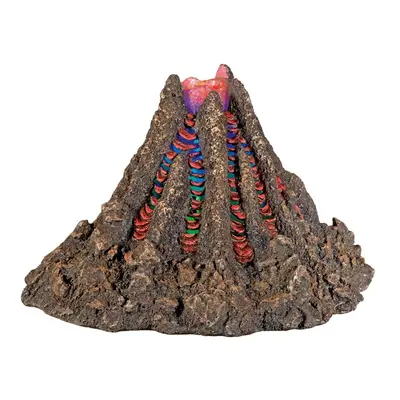 Volcano aquarium decoration with led Nobby Pet