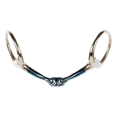 Two-ring snaffle bit with double anatomic break Harry's Horse