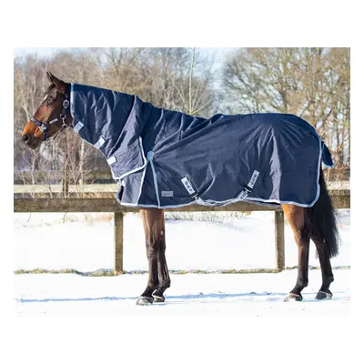 Horse blanket high integrated neck cover QHP Turnout 300 g