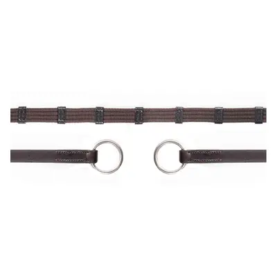 Schockemöhle double ring leather reins for horse