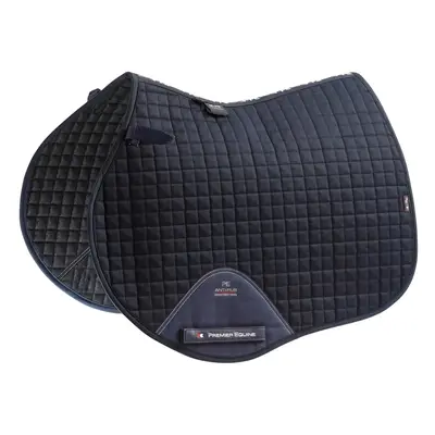 Saddle pad for horses in plain cotton Premier Equine Close Contact GP