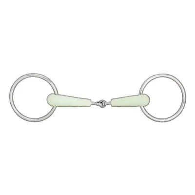 Two-ring snaffle bit single Horze